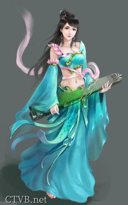 手绘美女 (104)