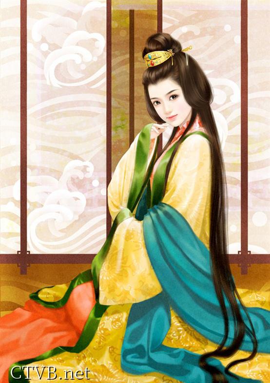 手绘美女 (102)