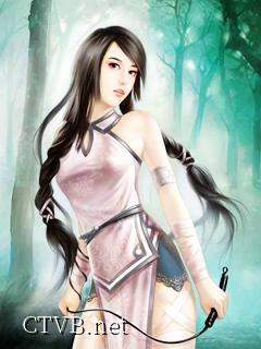手绘美女 (43)