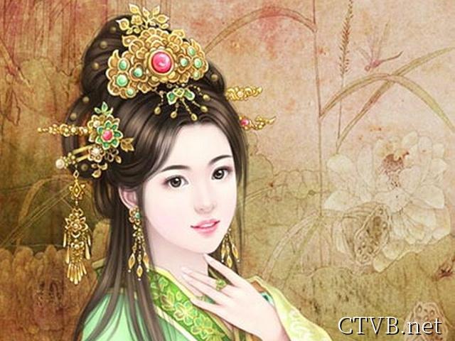 手绘美女 (21)