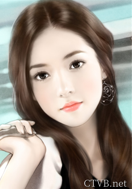 手绘美女 (2)