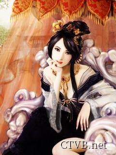 手绘美女 (45)