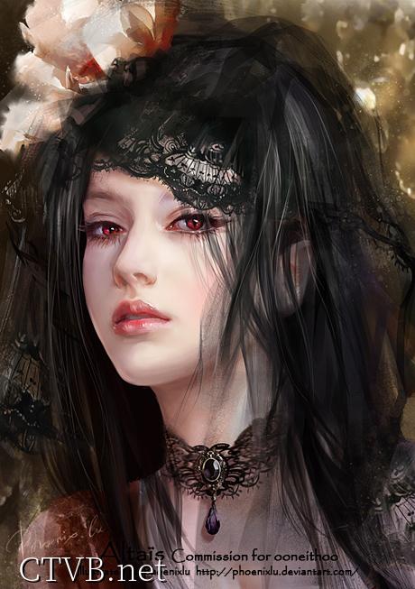 手绘美女 (109)