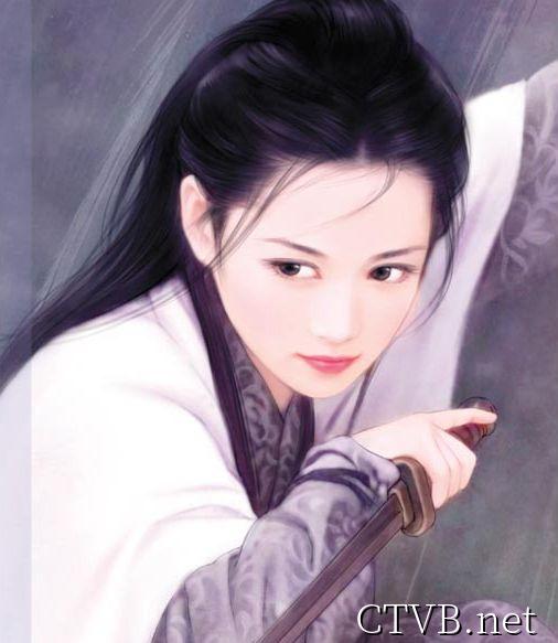 手绘美女 (20)