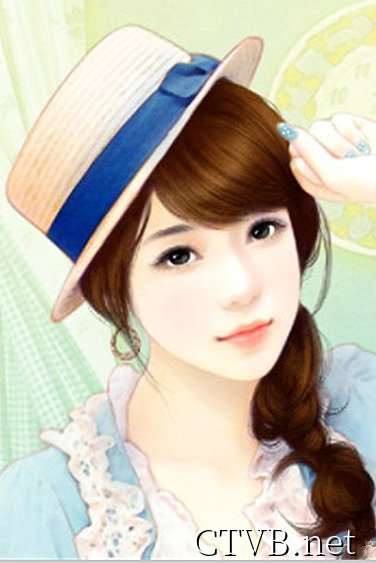 手绘美女 (1)