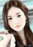 手绘美女 (2)