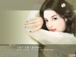 手绘美女 (31)