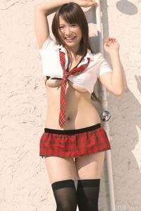 美腿校花 - 漂亮大波学生妹黑丝袜写真 - 18.jpg