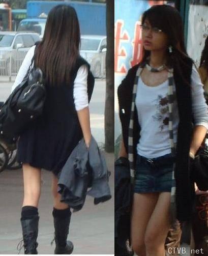 美腿走光 - 女生外出小心的偷拍 - 3.jpg