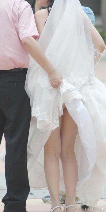 美腿走光 - 婚礼上的新娘走光全集 - 8.jpg