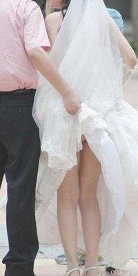 美腿走光 - 婚礼上的新娘走光全集 - 8.jpg