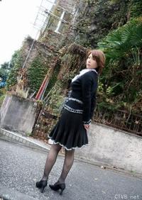 美腿走光 - 熟女少妇性感黑丝大胆街拍 - 5.jpg