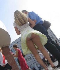 美腿走光 - 夏日的凉风吹起了美丽的裙角 - 20.jpg