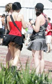 美腿走光 - 夏日的凉风吹起了美丽的裙角 - 6.jpg