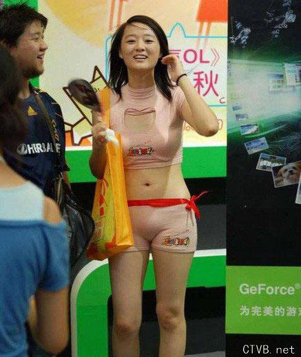 美腿走光 - 会展模特 - 1.jpg