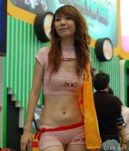 美腿走光 - 会展模特 - 5.jpg