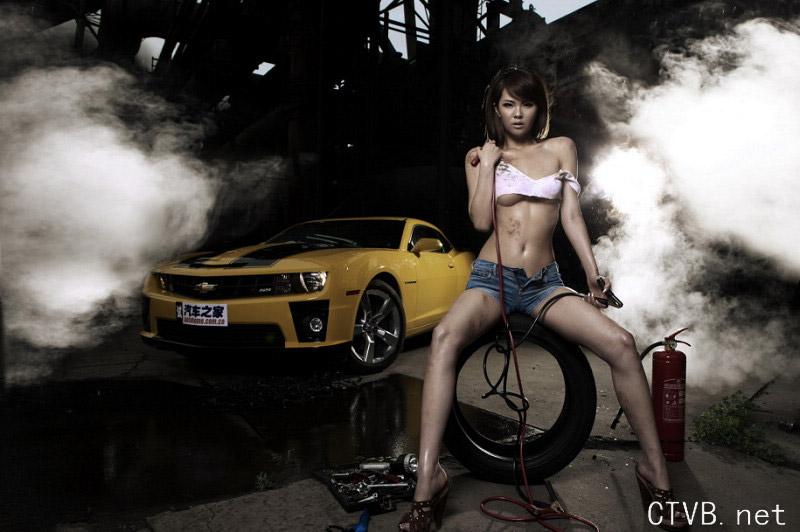 美腿车模 - 超性感车模艺术照片 - 4.jpg