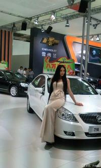 美腿车模 - 美人鱼式的车模更迷人 - 1.jpg