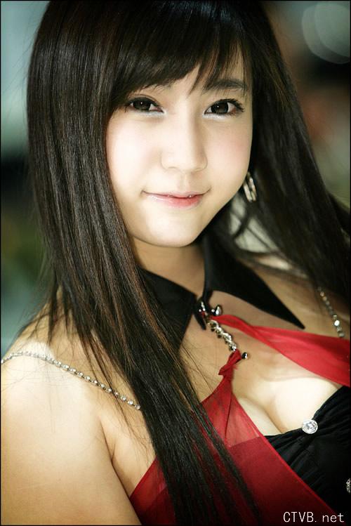 美腿车模 - 街拍韩国美胸车模MM近拍 - 8.jpg