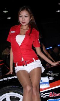 美腿车模 - 红裙子车模也性感 - 9.jpg