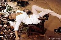 性感内衣 - 艳女COCO蕾丝内衣写真 白丝美腿绳索捆绑丰胸翘臀 - 1.jpg