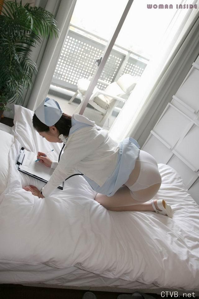 美腿丝袜 - 白衣天使肉色丝袜 - 5.jpg