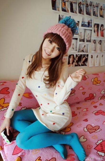 美腿丝袜 - 诱惑如斯之彩色丝袜 - 8.jpg