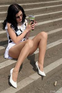 美腿丝袜 - Windy- Katja精选-白衣肉丝 - 17.jpg