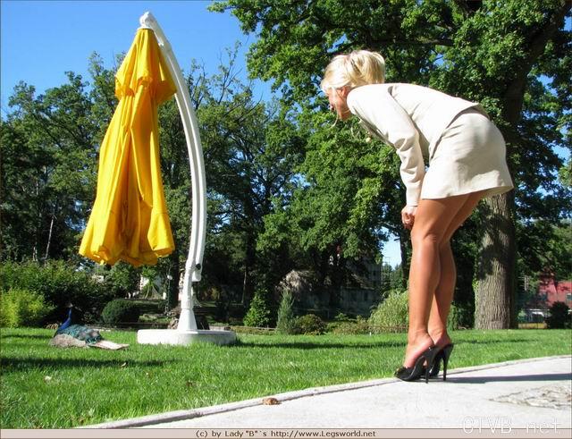 美腿丝袜 - 不穿内裤的丝袜诱惑 - 7.jpg