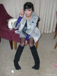 美腿丝袜 - 上海時尚小妞的黑絲黑靴 - 10.jpg