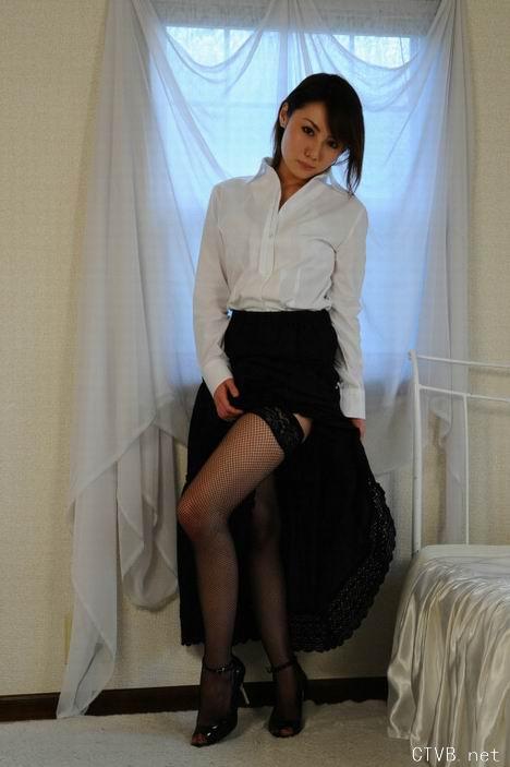 美腿丝袜 - 褪去长裙后的黑丝诱惑 - 6.jpg