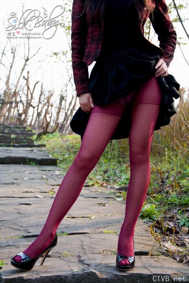 美腿丝袜 - 红色性感丝袜 - 8.jpg