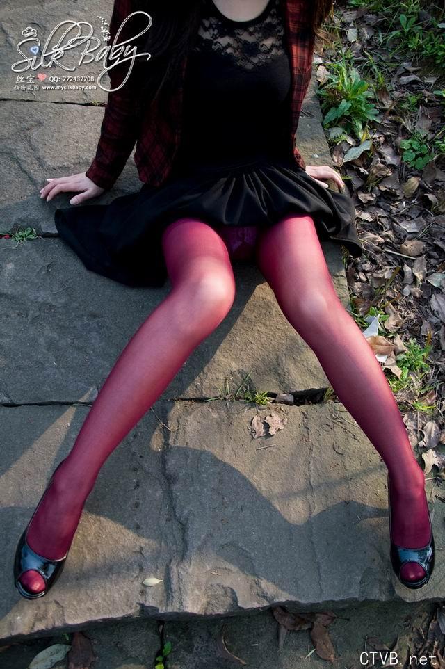 美腿丝袜 - 红色性感丝袜 - 10.jpg