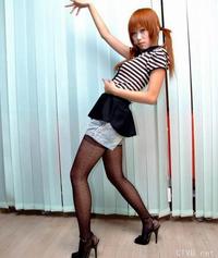 美腿丝袜 - 90后的小模特黑丝图集 - 7.jpg