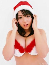 美腿丝袜 - 大波mm白丝袜圣诞装写真 - 10.jpg