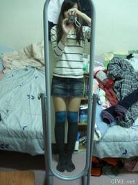 美腿丝袜 - 女朋友性感蓝丝袜 - 4.jpg