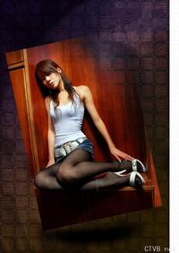 美腿丝袜 - 纤细的身材与美腿 - 1.jpg